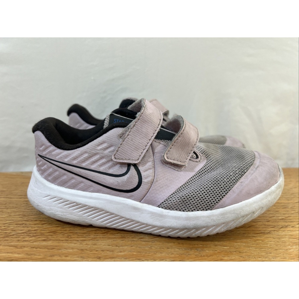 Nike Star Runner Iced Lilac Sneakers Pink Shoes Girls Youth Size 10C AT1803-501